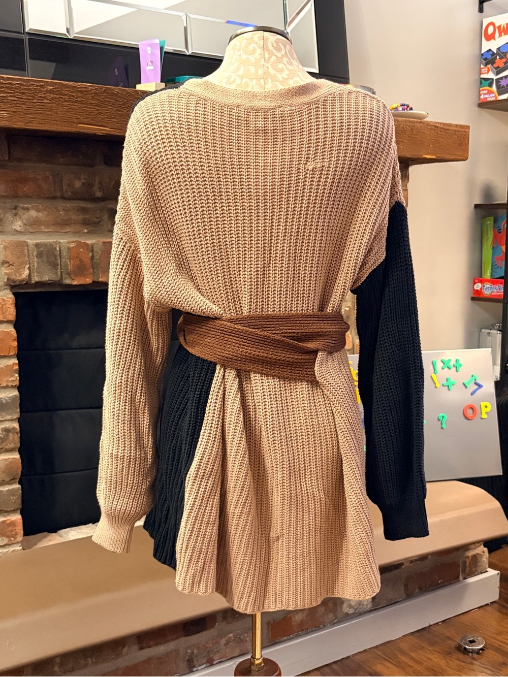 Color Block Cardigan - Picture 5 of 7